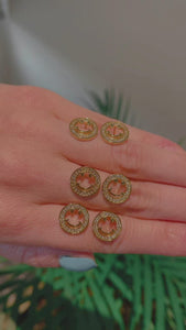 Smile stud mini zircônias