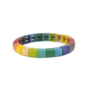 Louise enameled bracelet