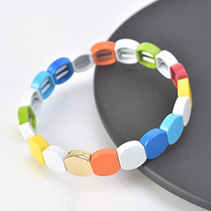 Roxane enameled bracelet