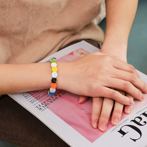 Roxane enameled bracelet