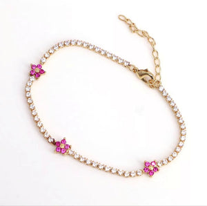Pulseira Riviera flores