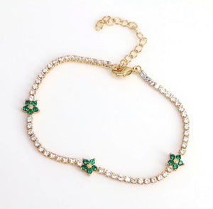 Pulseira Riviera flores
