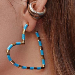 Sweetheart blue hoops