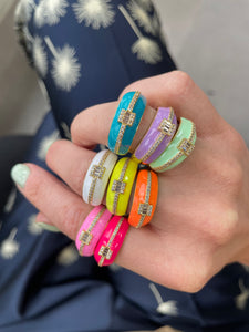 Anel Thassia mini zircônias