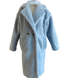 Casaco Teddy Paola Blue
