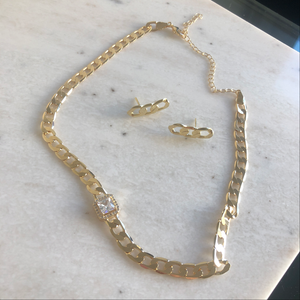 Suzy necklace minimal chain