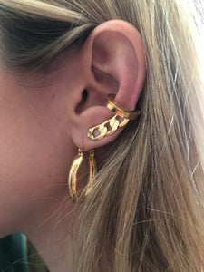 Sarah minimal chain earring
