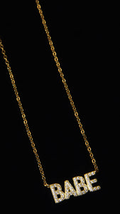 BABE necklace