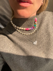 Sônia enameled necklace
